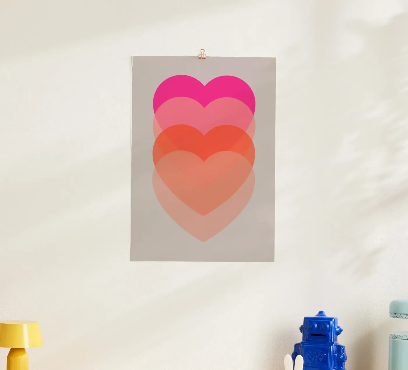 Beating Heart poster by Rose Beck Art