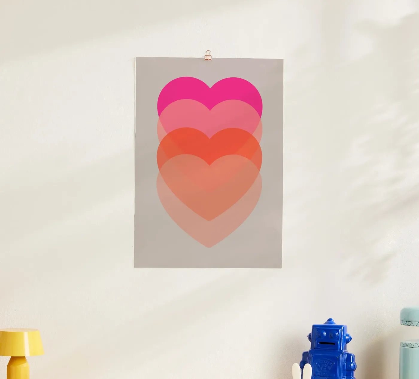 Beating Heart poster by Rose Beck Art