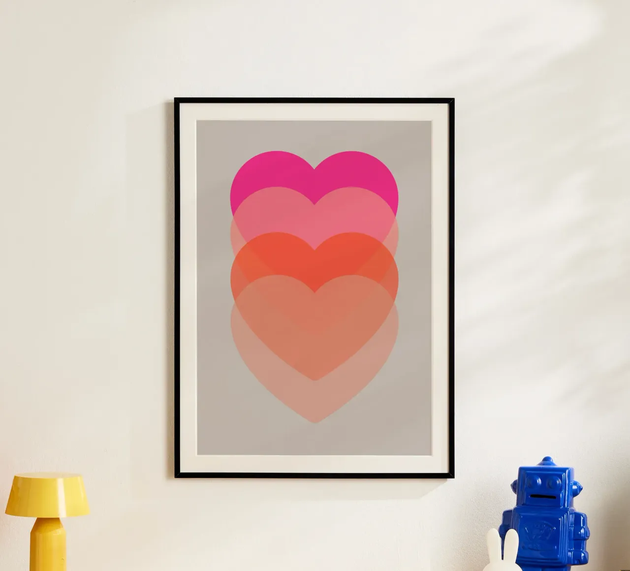 Schlagendes Herz Poster von Rose Beck Art