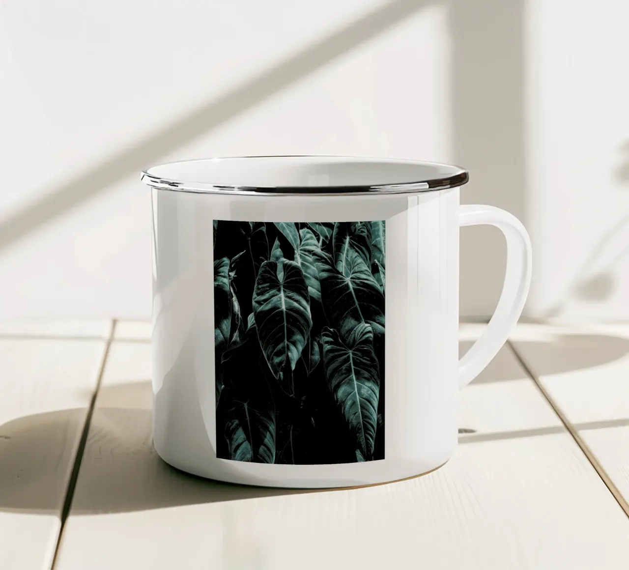 Côte d’Azur tazza in smalto da Kubistika