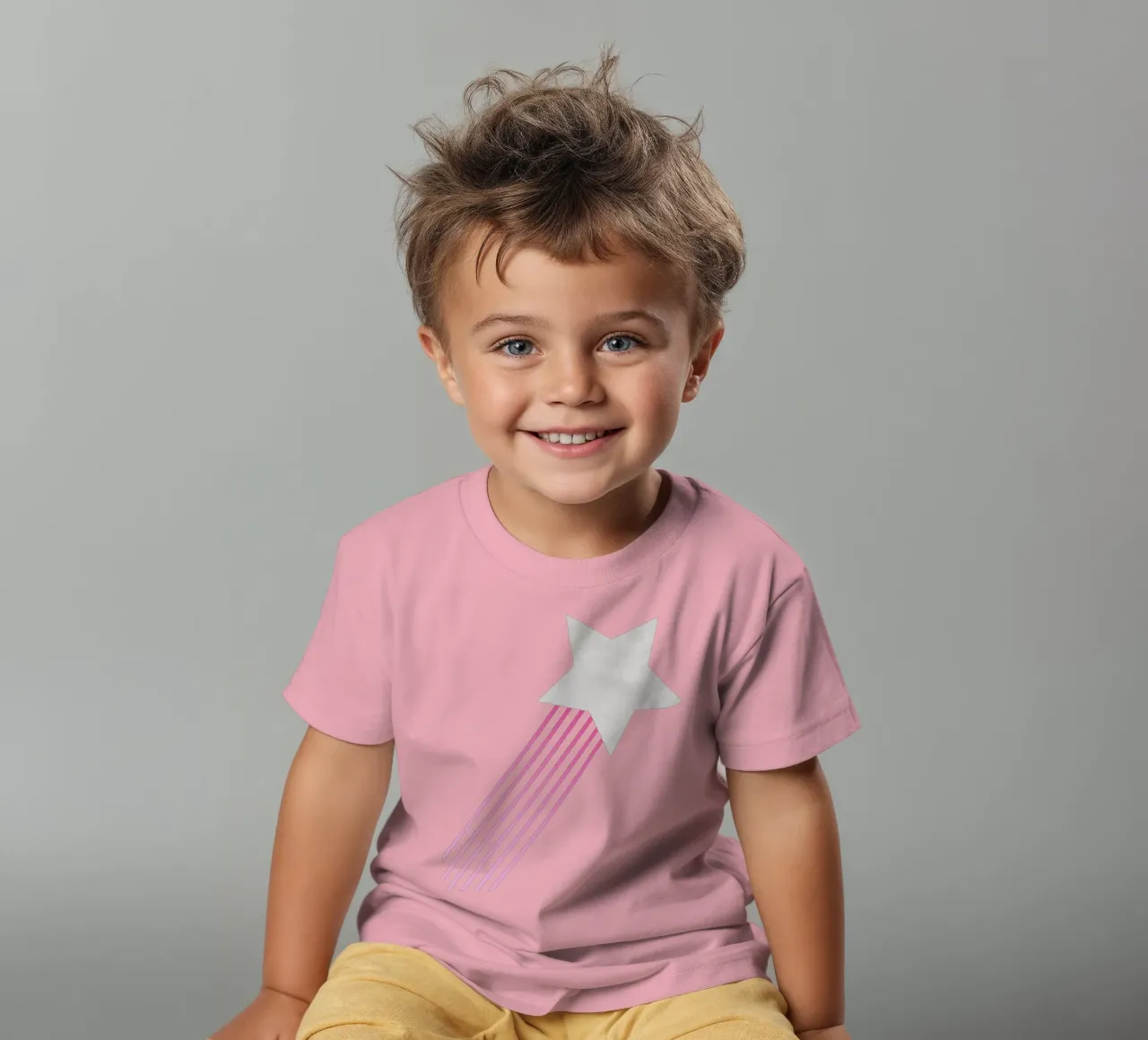 Cometa t-shirt bambini da Rose Beck Art