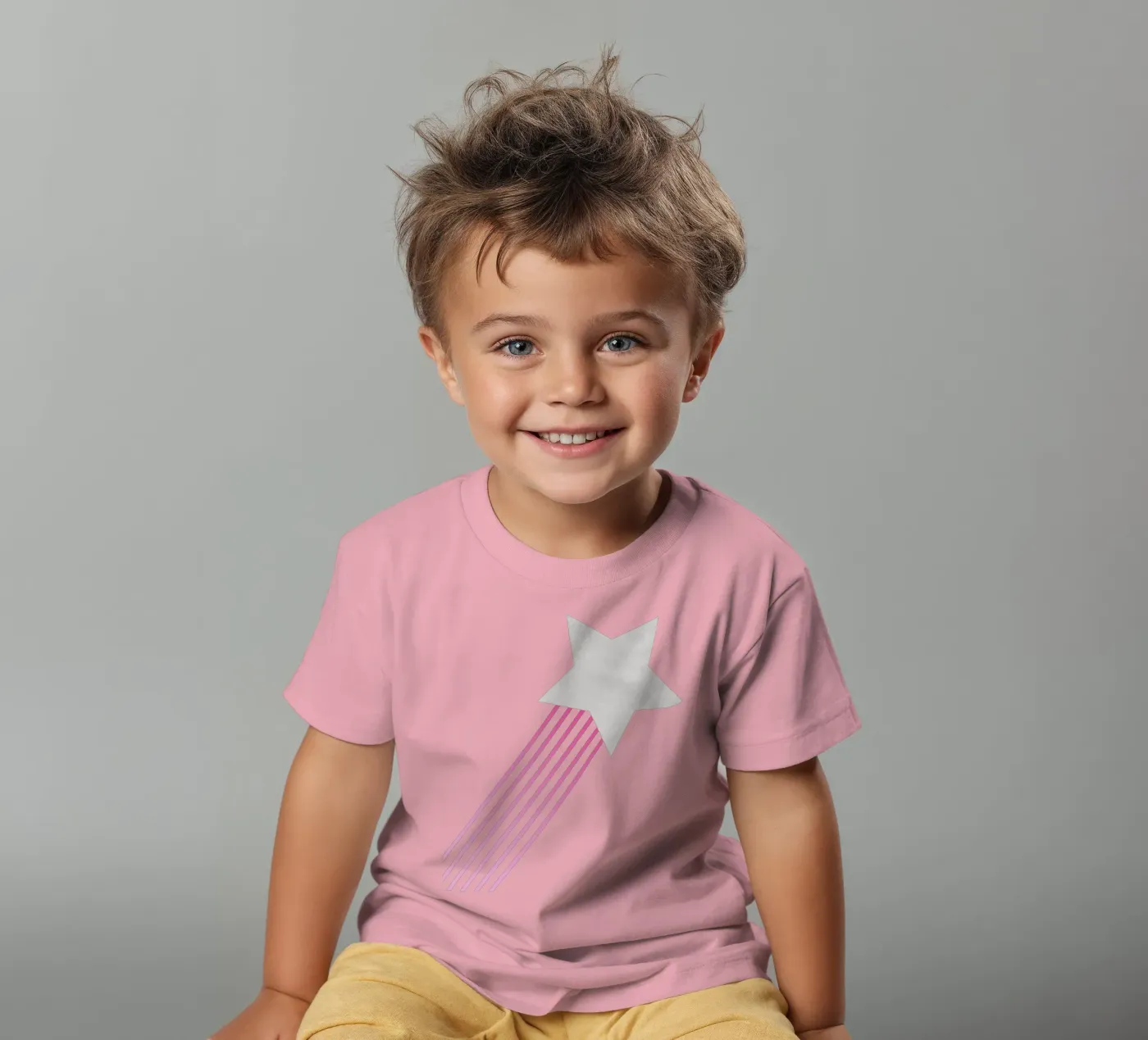 Cometa t-shirt bambini da Rose Beck Art