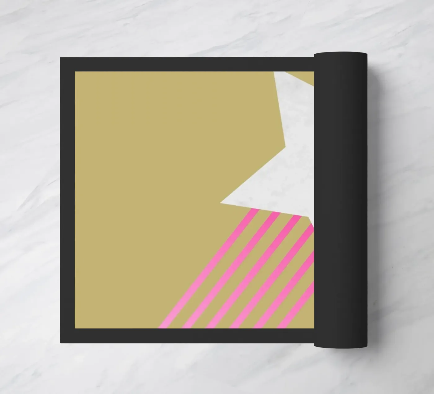 Comet doormat by Rose Beck Art