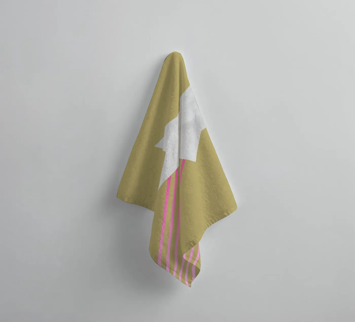 Comet towel by Rose Beck Art
