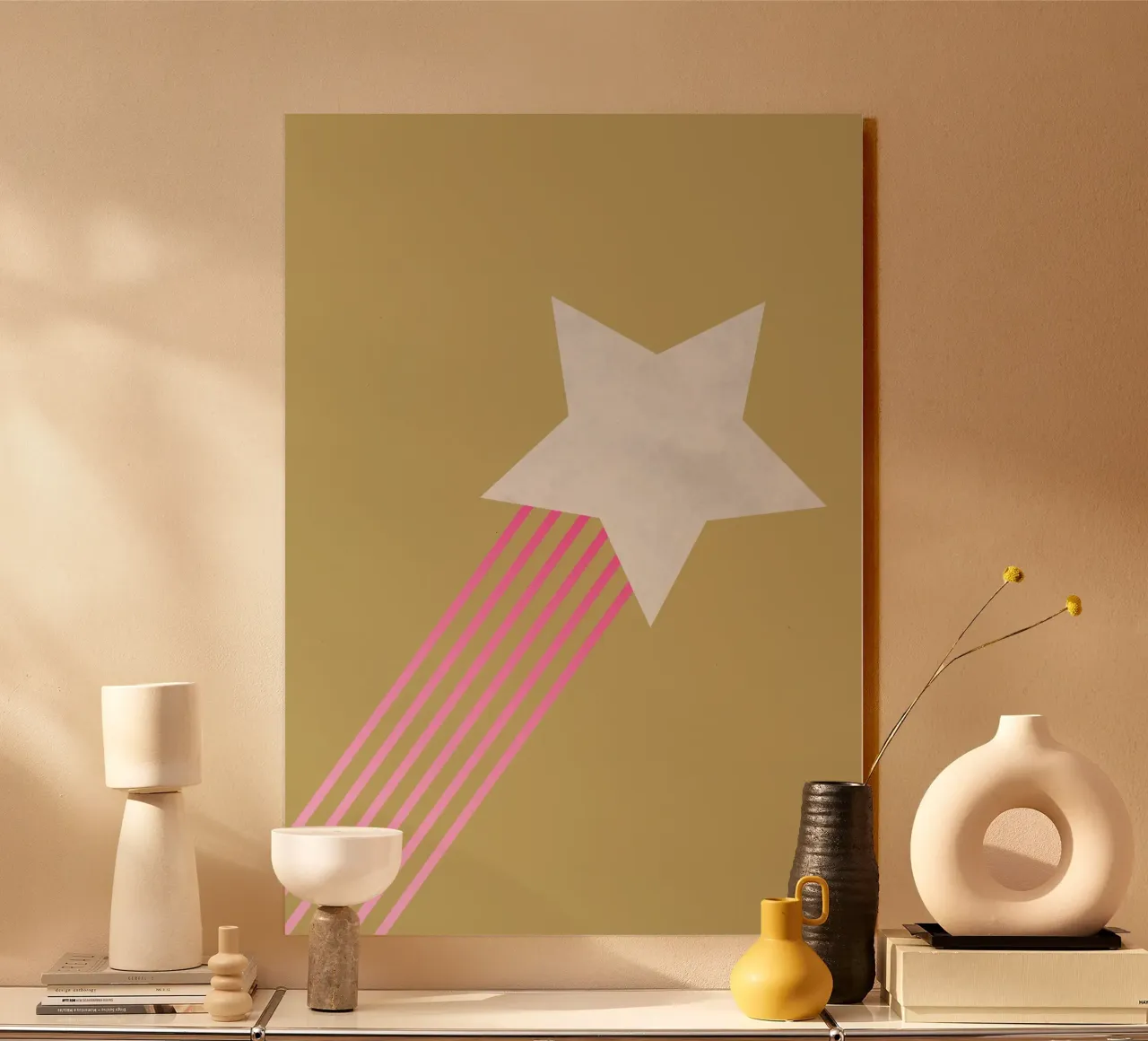 Comet forex plate by Rose Beck Art