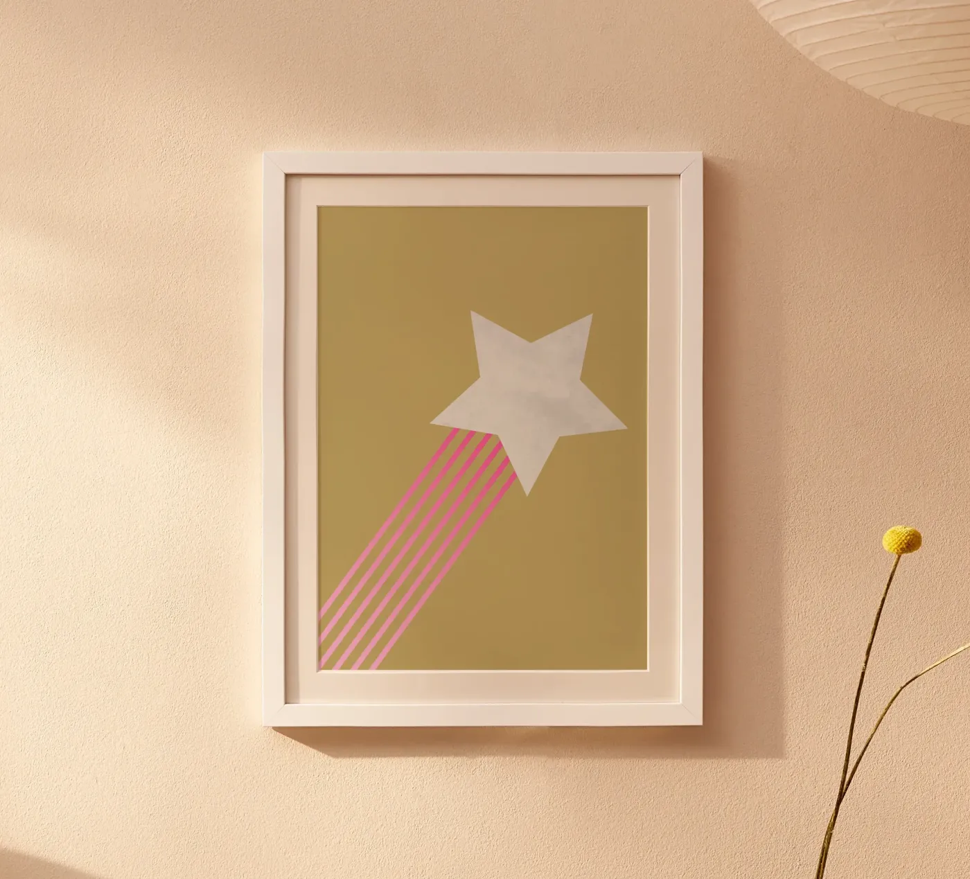 Cometa poster da Rose Beck Art