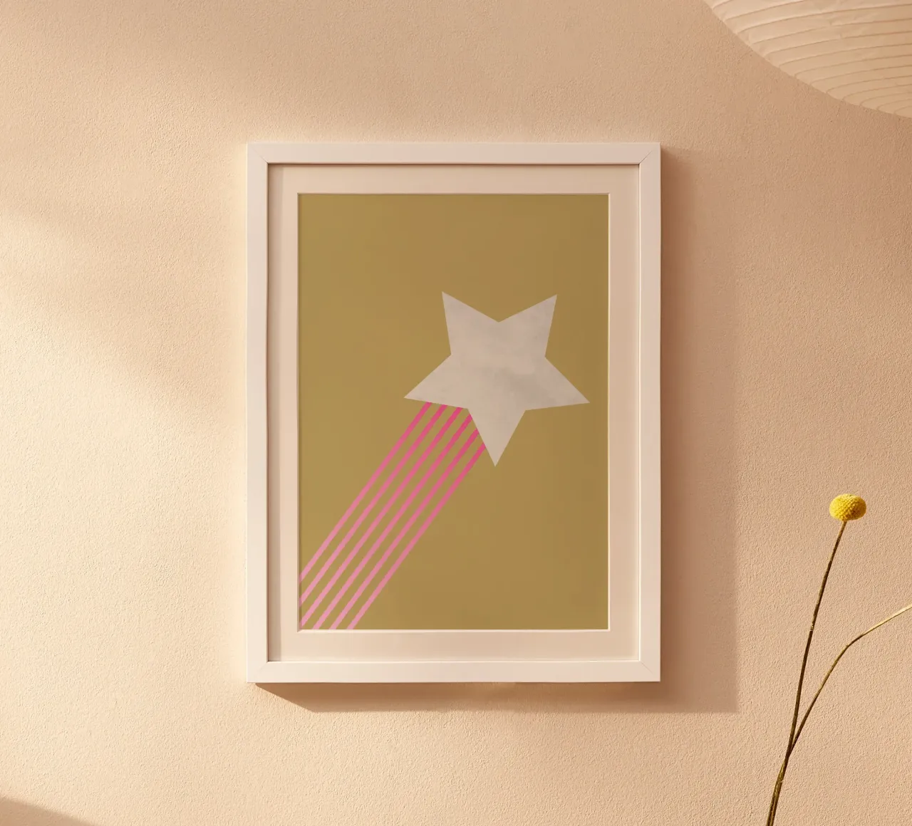 Cometa poster da Rose Beck Art