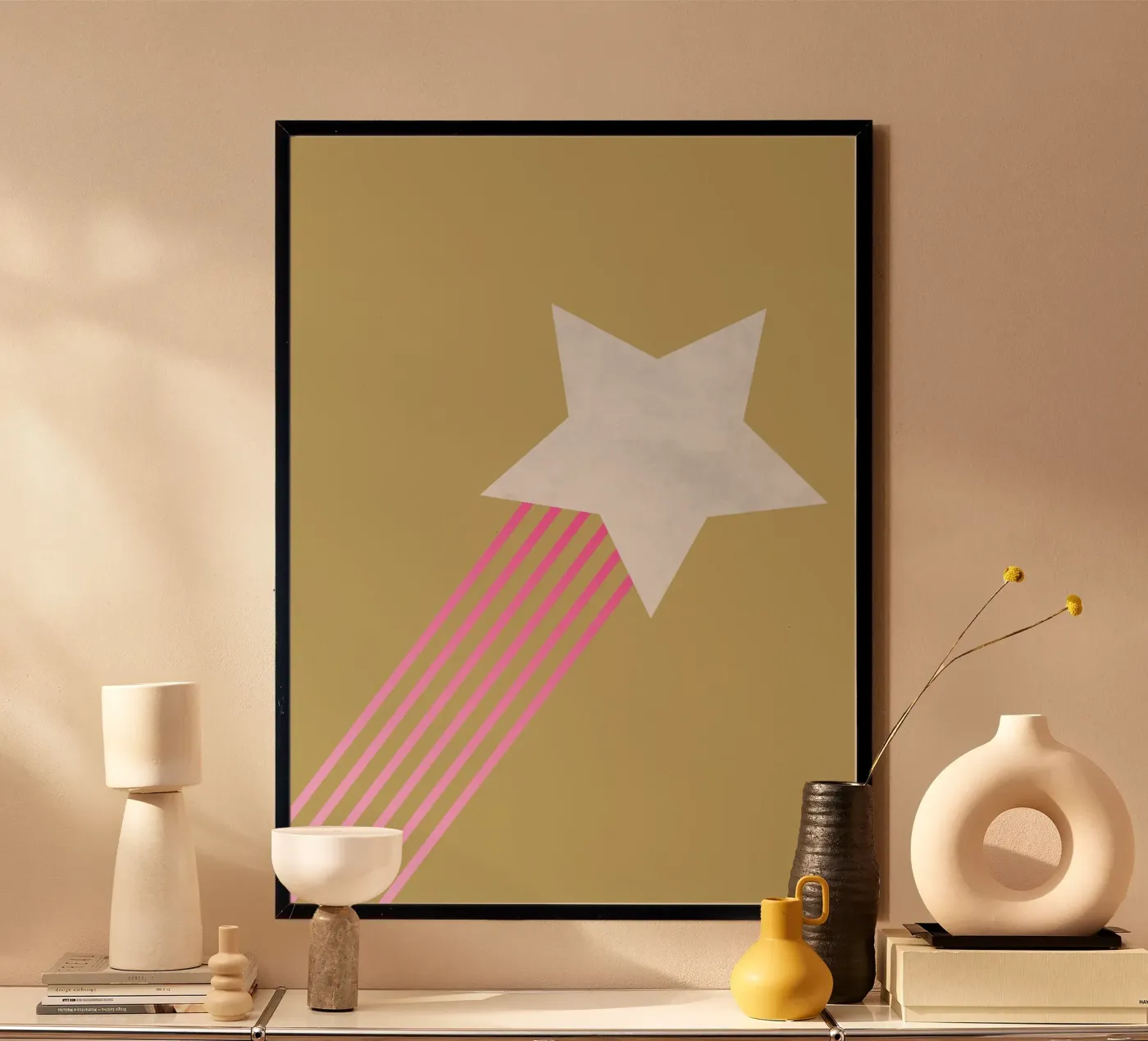 Cometa poster da Rose Beck Art