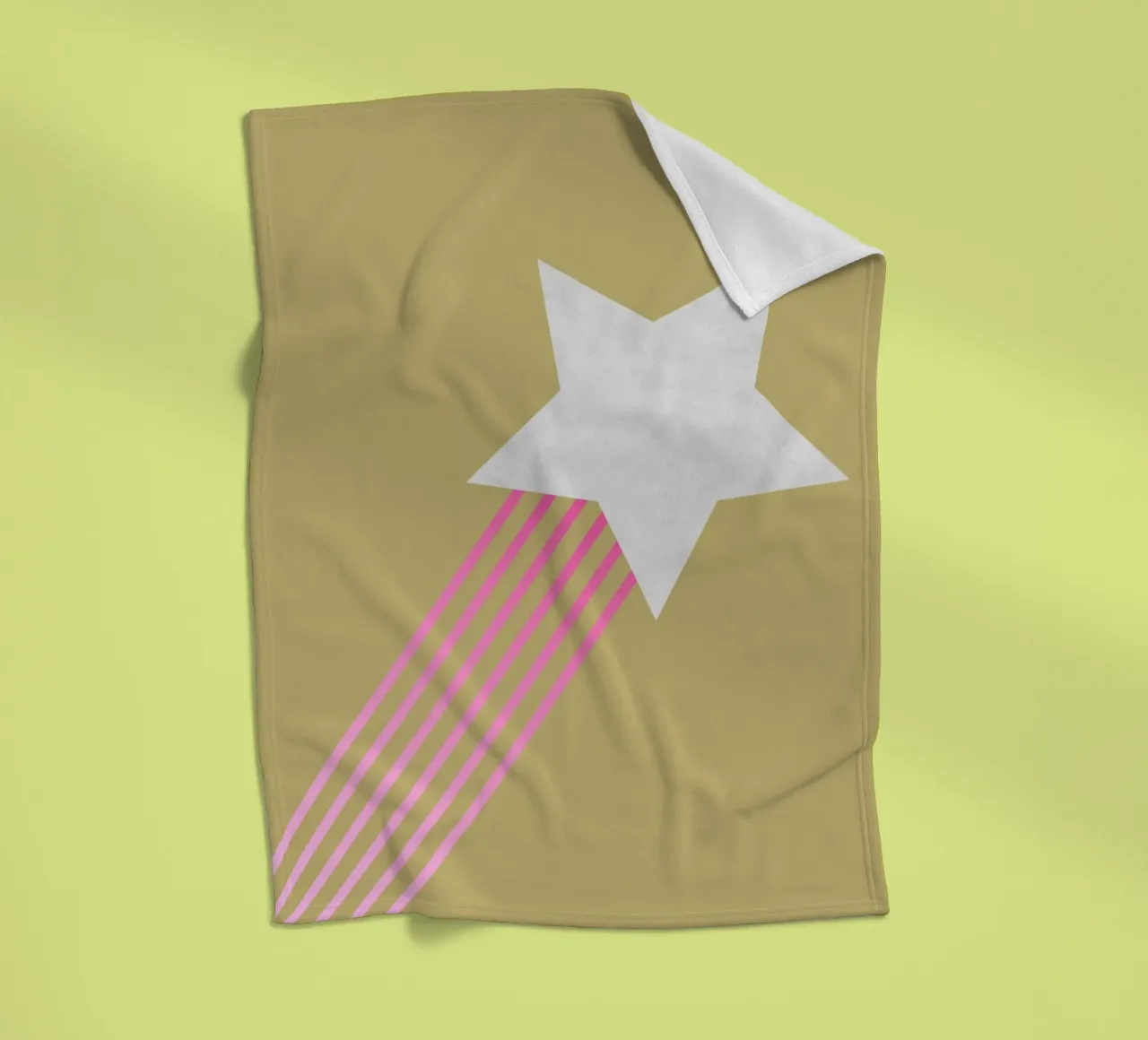 Comet Fleecedecke von Rose Beck Art