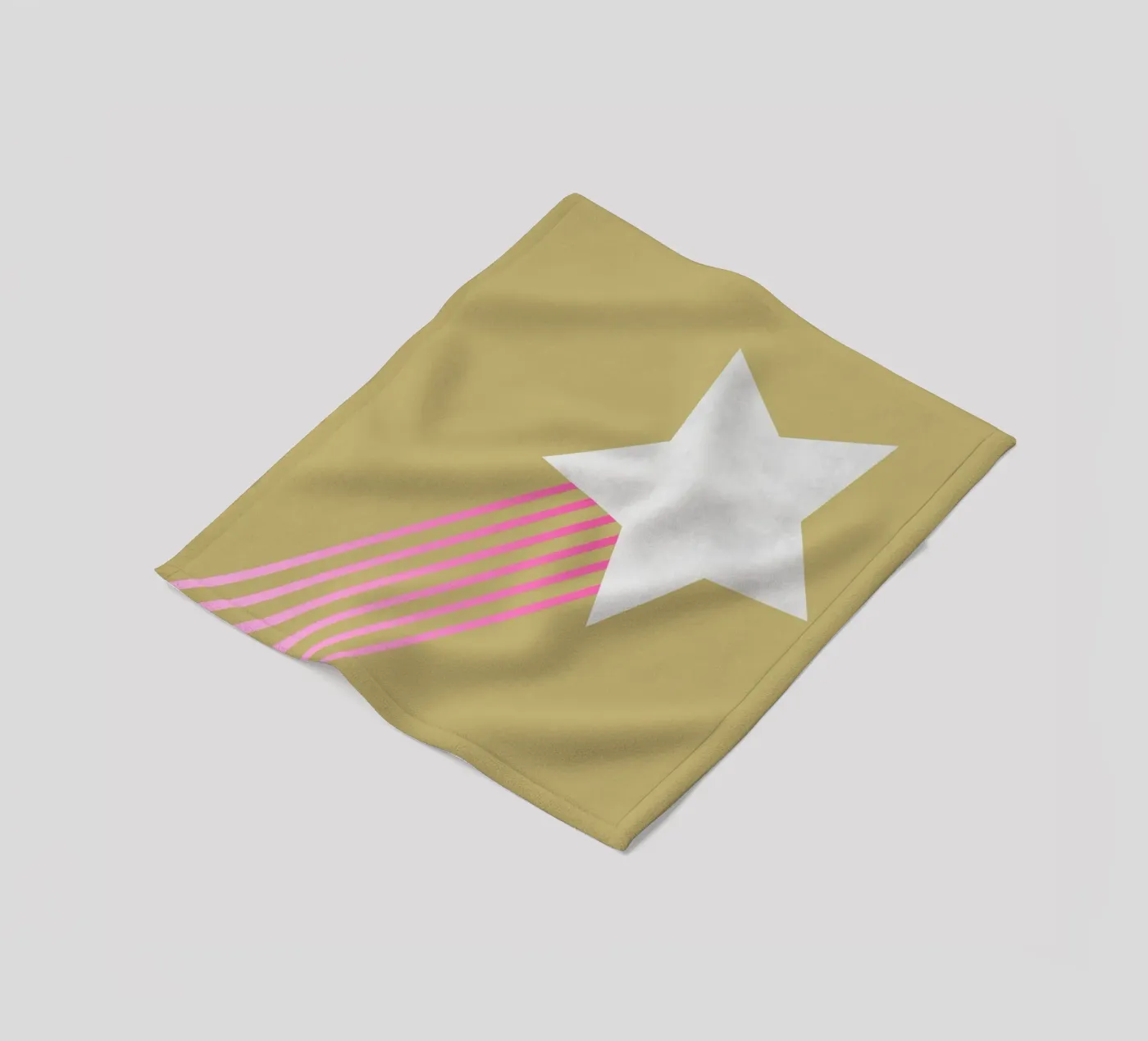 Komeet fleecedeken van Rose Beck Art