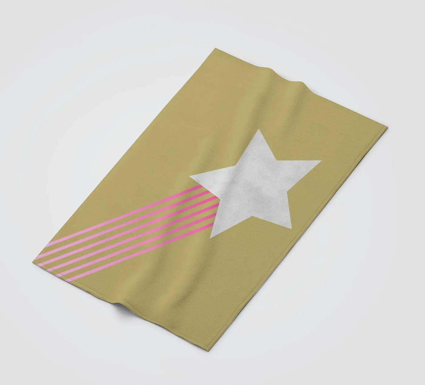 Komeet fleecedeken van Rose Beck Art