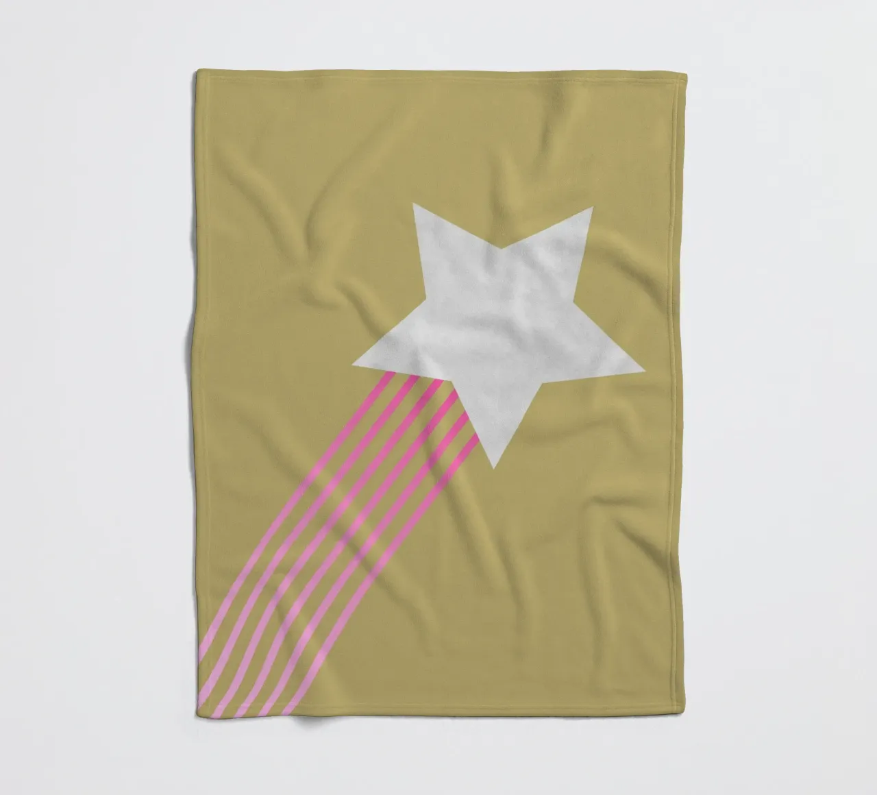 Comet Fleecedecke von Rose Beck Art