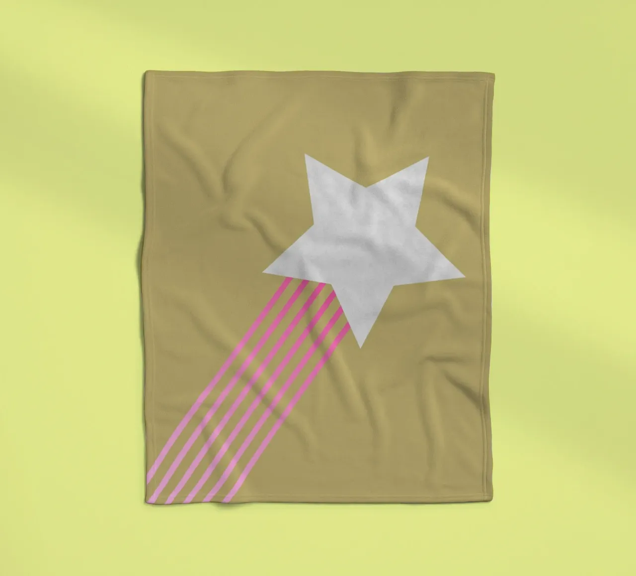 Comet Fleecedecke von Rose Beck Art