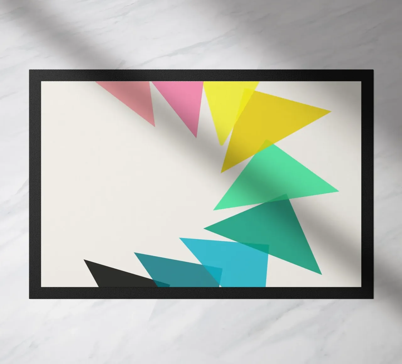 Direction doormat by Rose Beck Art