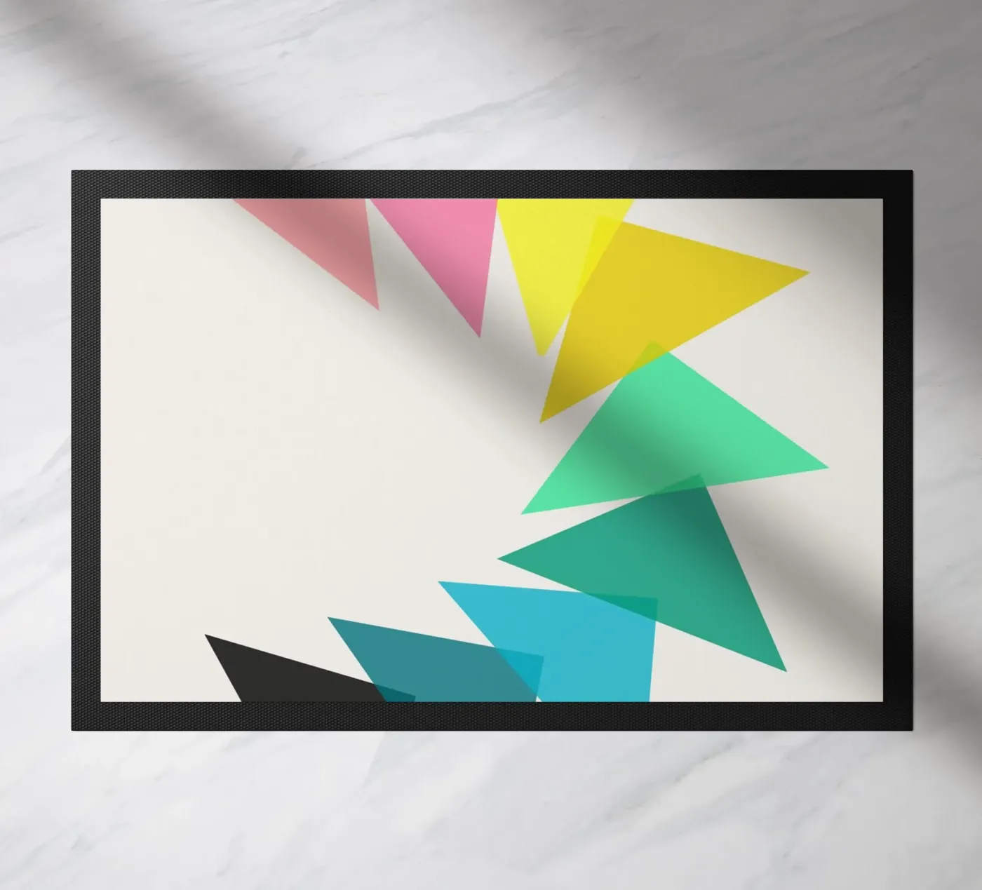 Direction doormat by Rose Beck Art