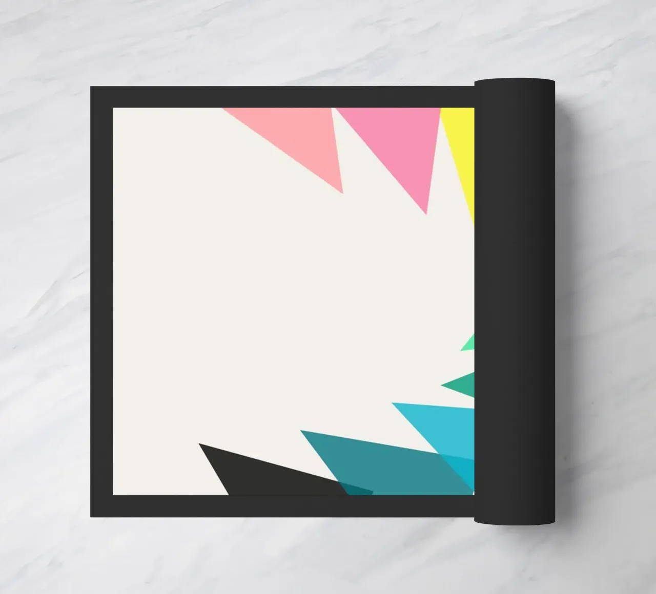 Direction doormat by Rose Beck Art