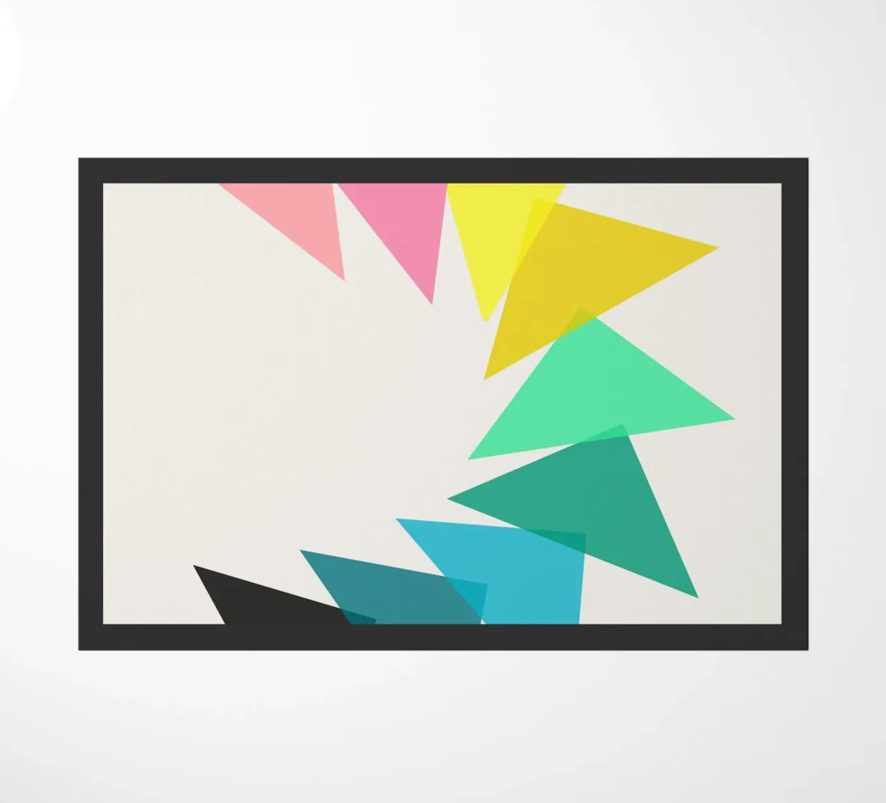 Direction doormat by Rose Beck Art