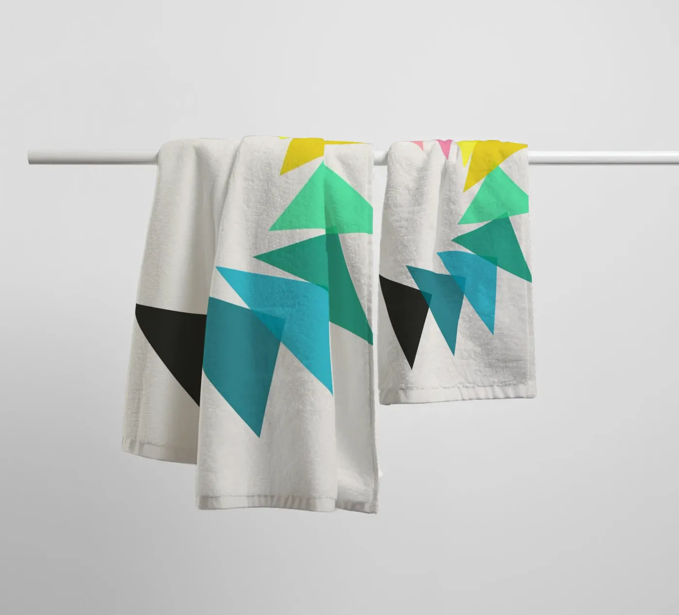 Direction towel by Rose Beck Art