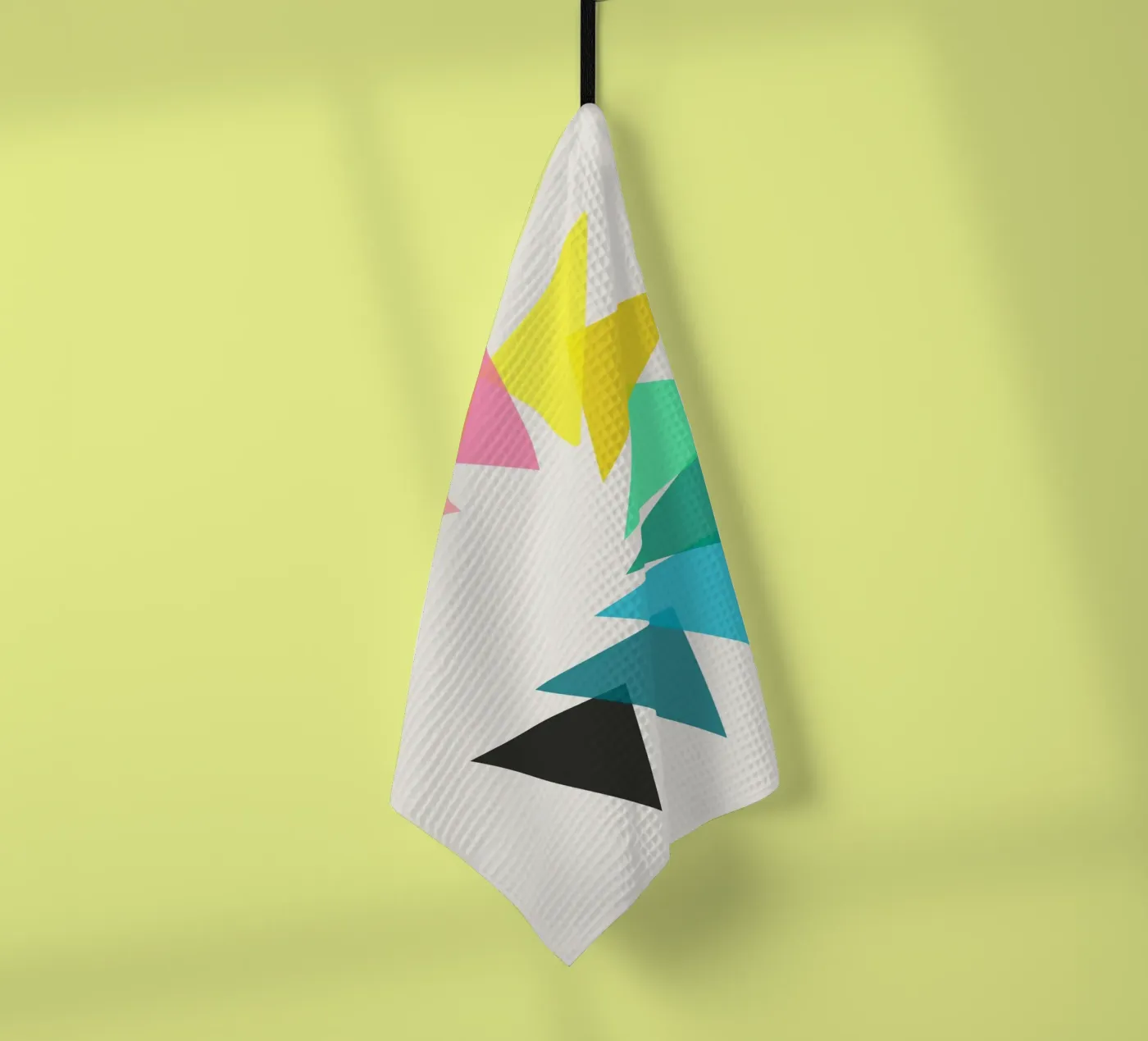 Direction tea towel by Rose Beck Art