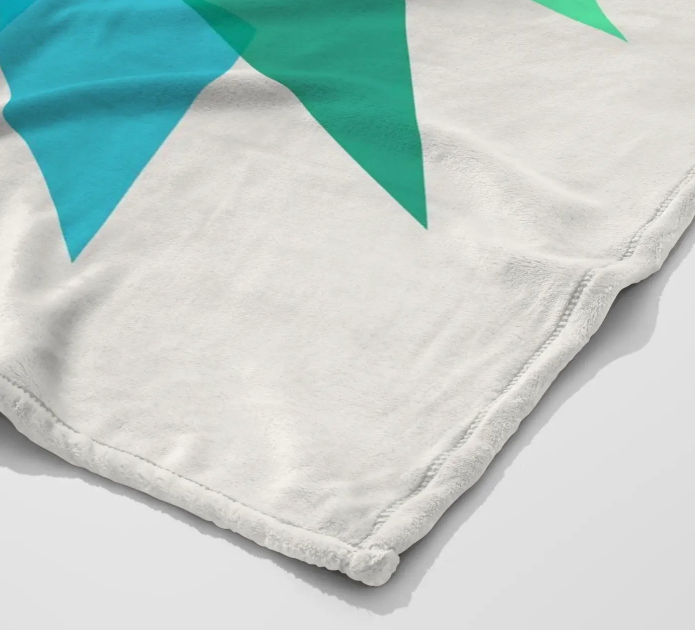 Richting fleecedeken van Rose Beck Art