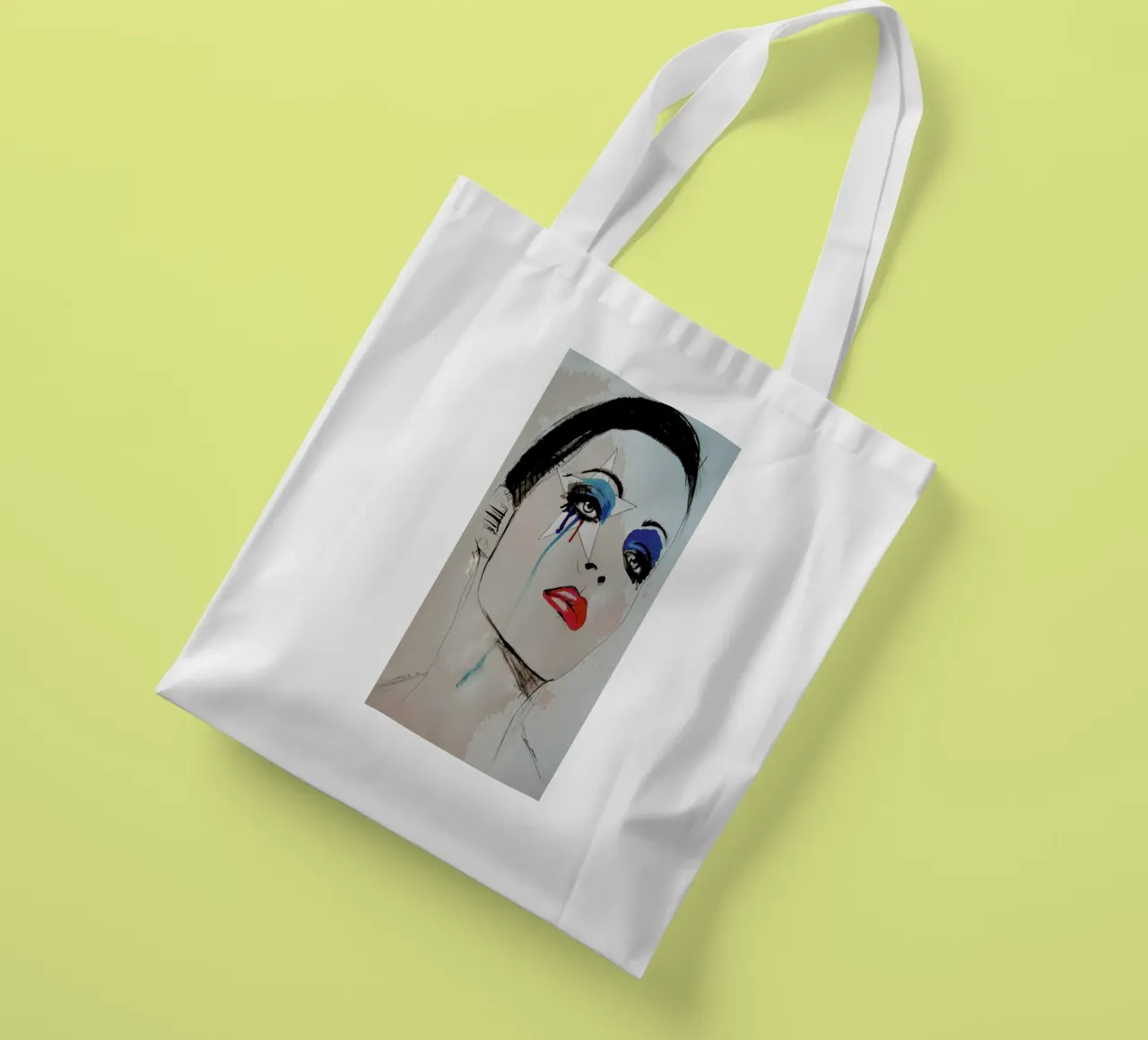 I'm Afraid I Can't Help It borsa in juta da Leigh Viner