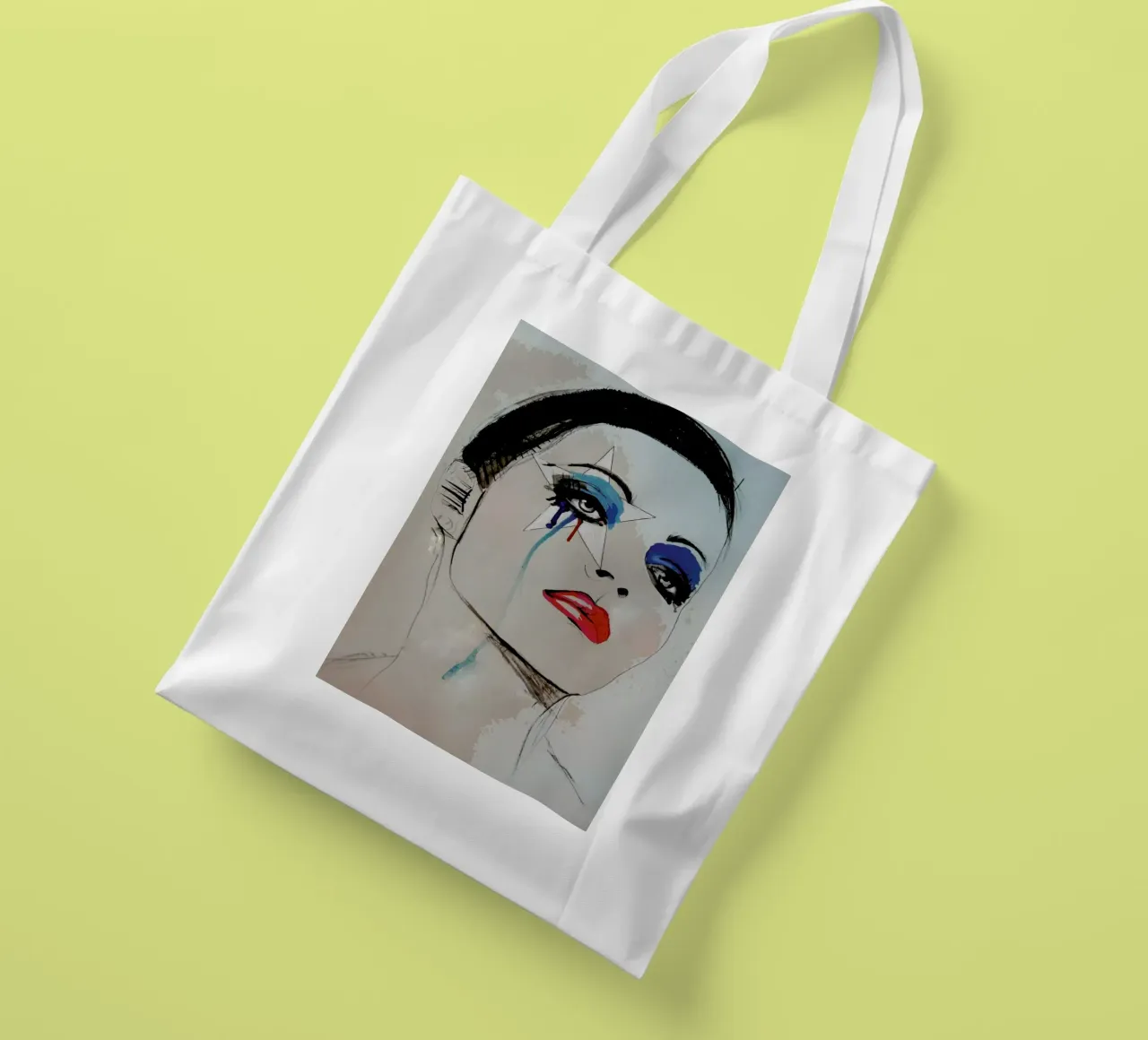 I'm Afraid I Can't Help It borsa in juta da Leigh Viner