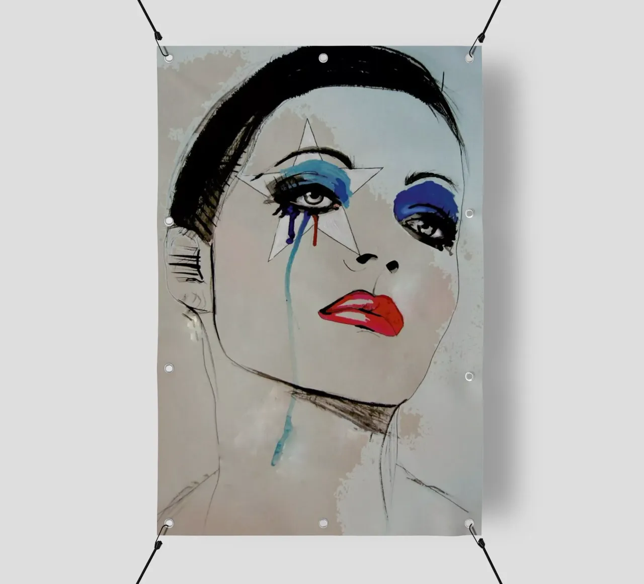 I'm Afraid I Can't Help It telo in pvc da Leigh Viner