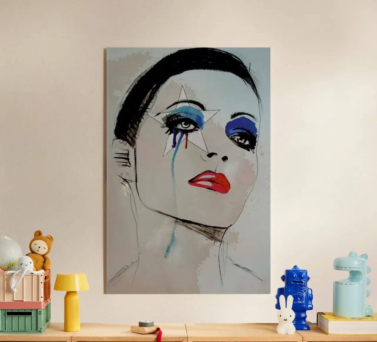 I'm Afraid I Can't Help It plexiglass da Leigh Viner