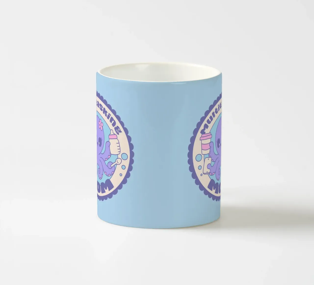 Multitasking-Mama Keramik Tasse von Loobs