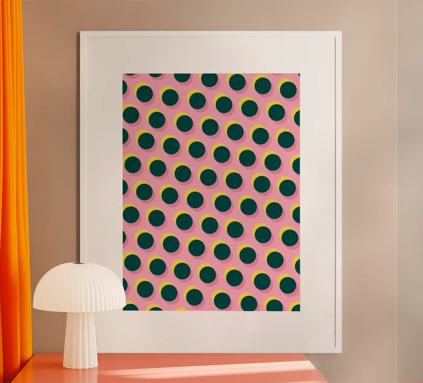 Stippen poster van Lidia Blomgren