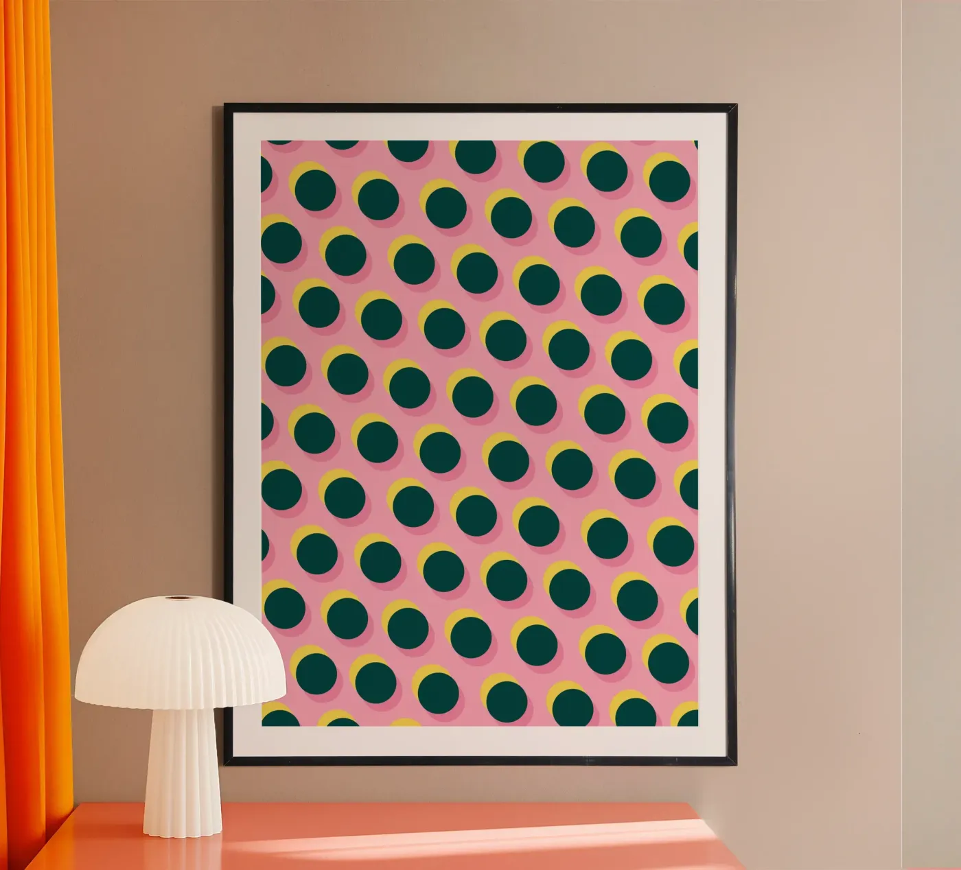 Stippen poster van Lidia Blomgren