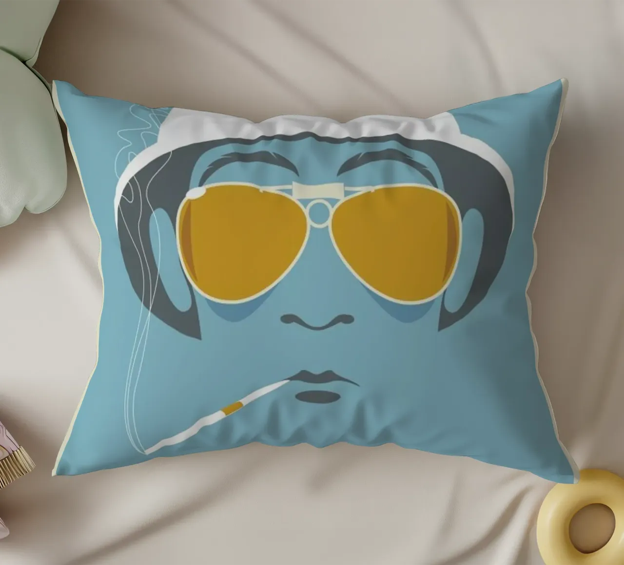 Fear n Loathing cuscino da Bruno Morphet