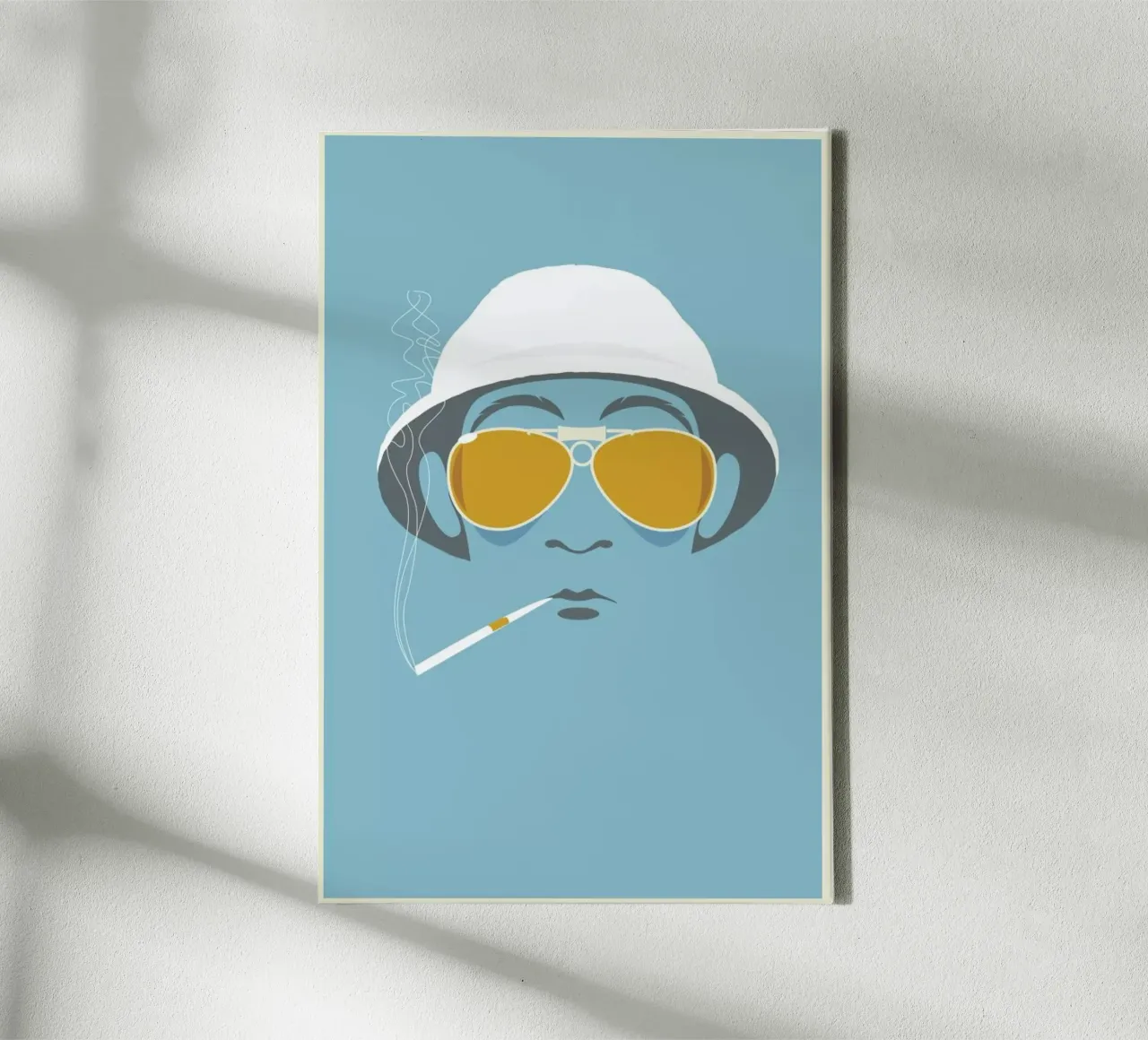 Fear n Loathing tela con Cornice a cassetta da Bruno Morphet
