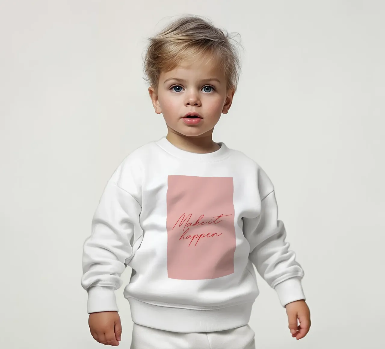 Make it Happen sudadera de bebé de daylight design studio