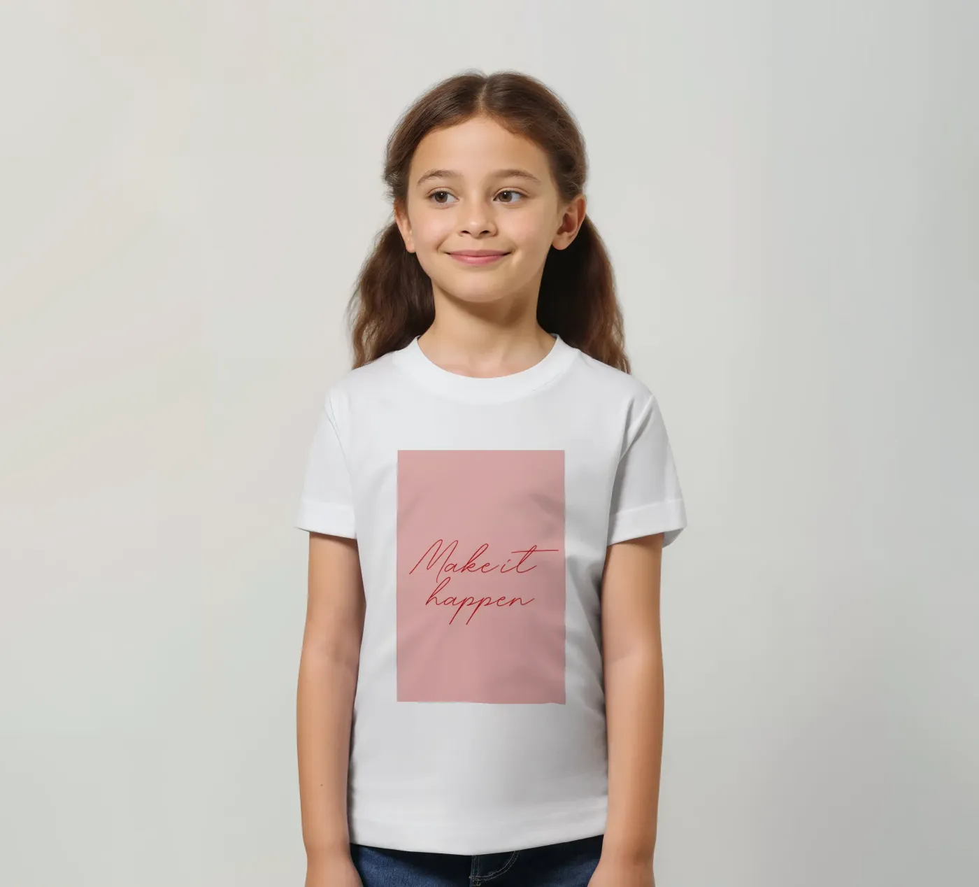 Make it Happen t-shirt bambini da daylight design studio
