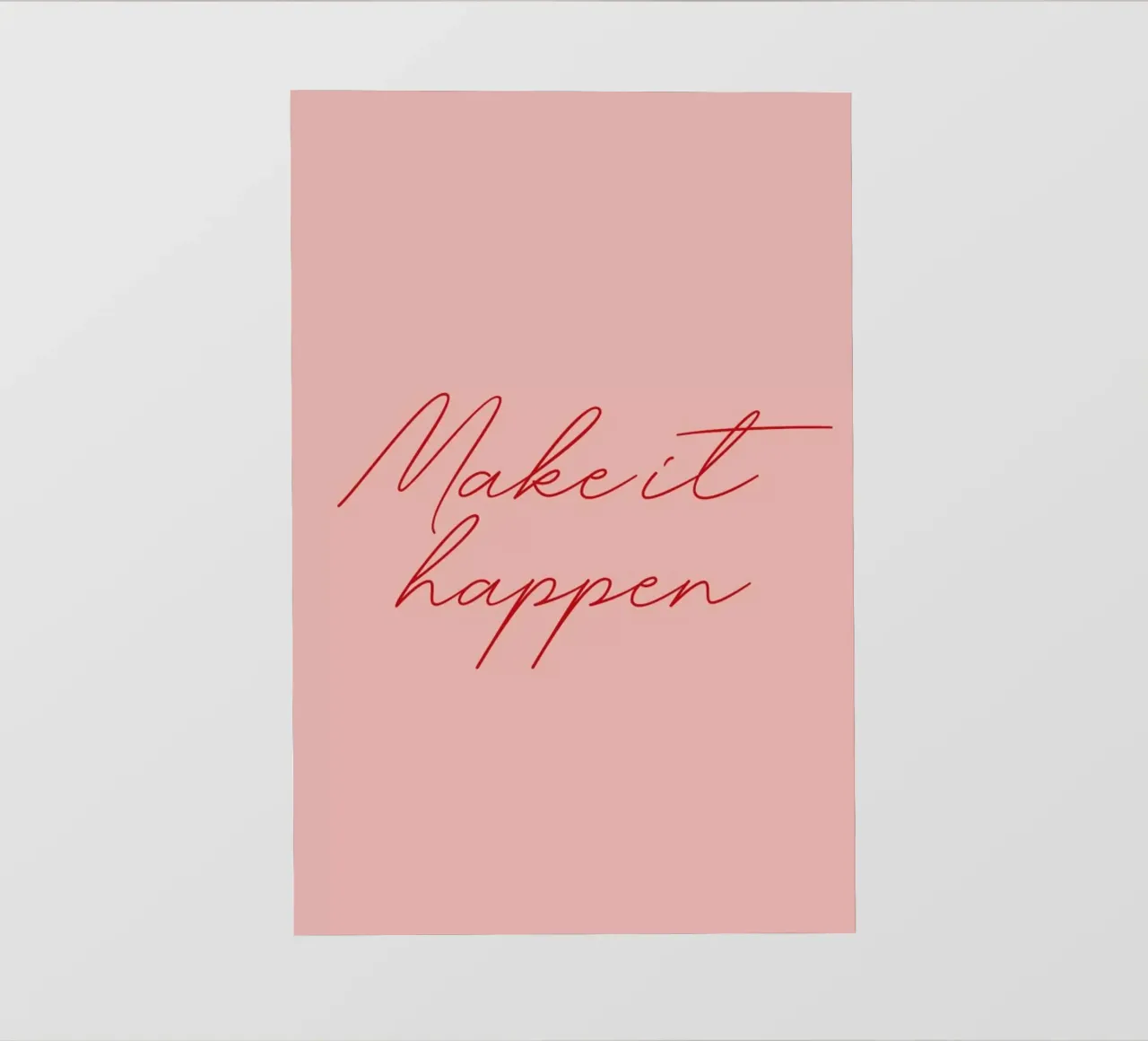 Make it Happen pellicola backlit da daylight design studio