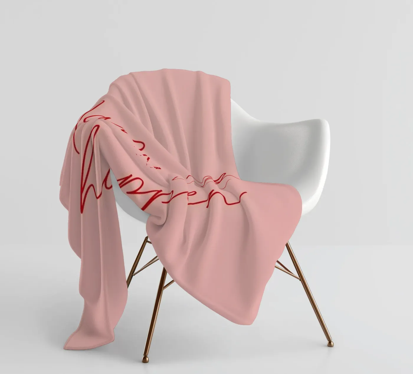 Make it Happen Fleecedecke von daylight design studio