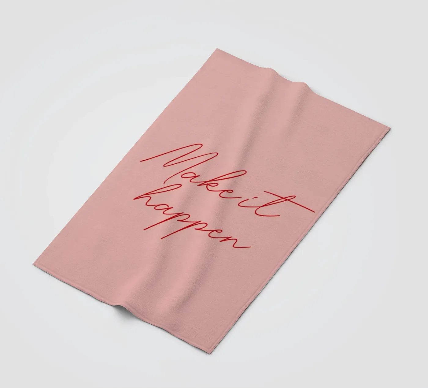 Make it Happen Fleecedecke von daylight design studio