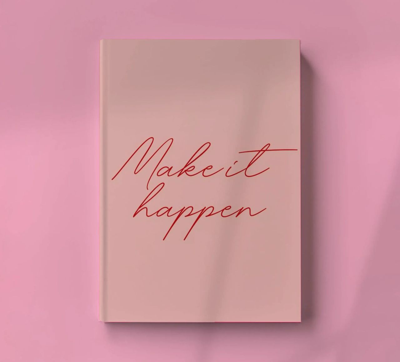 Make it Happen notebook by daylight design studio