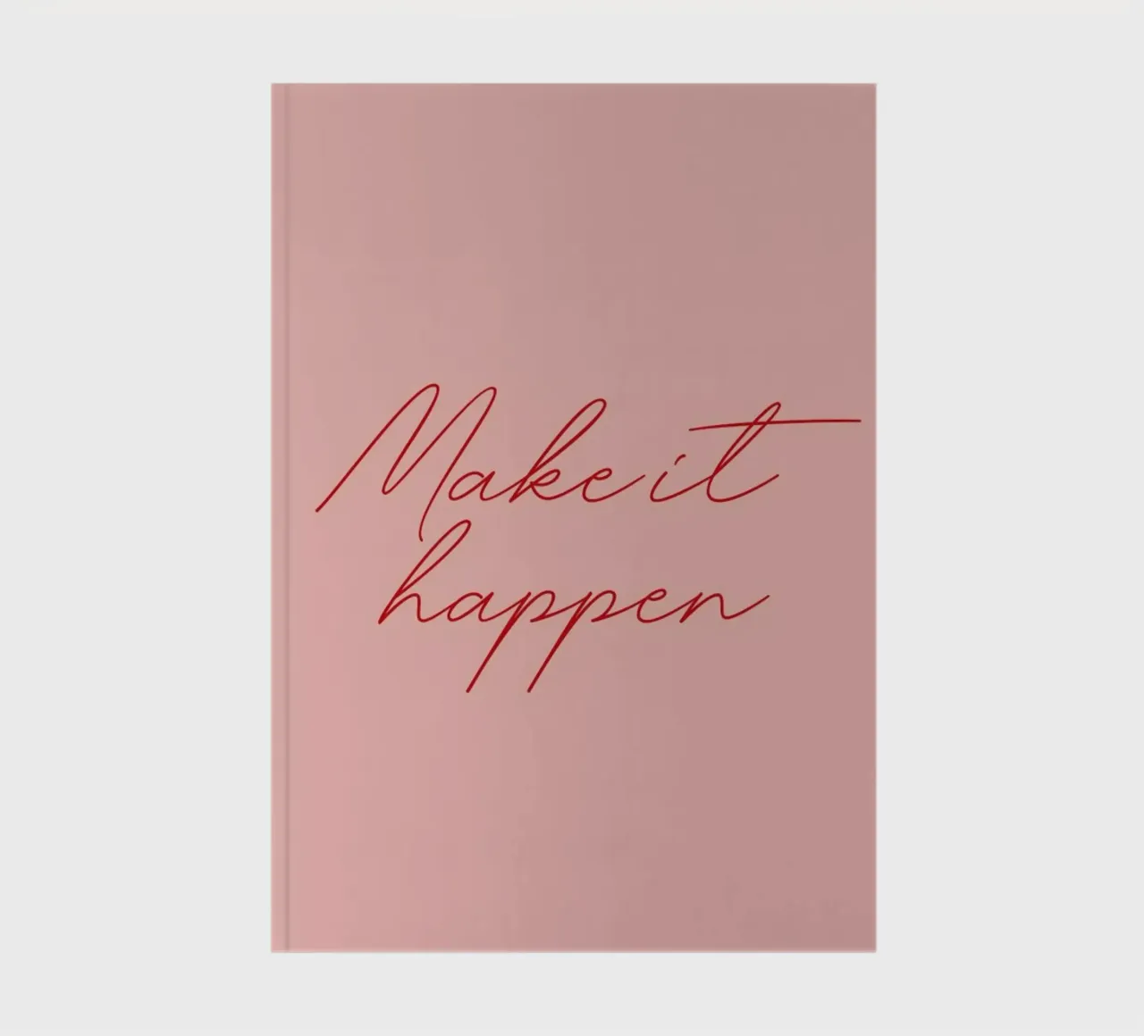 Make it Happen Notizbuch von daylight design studio