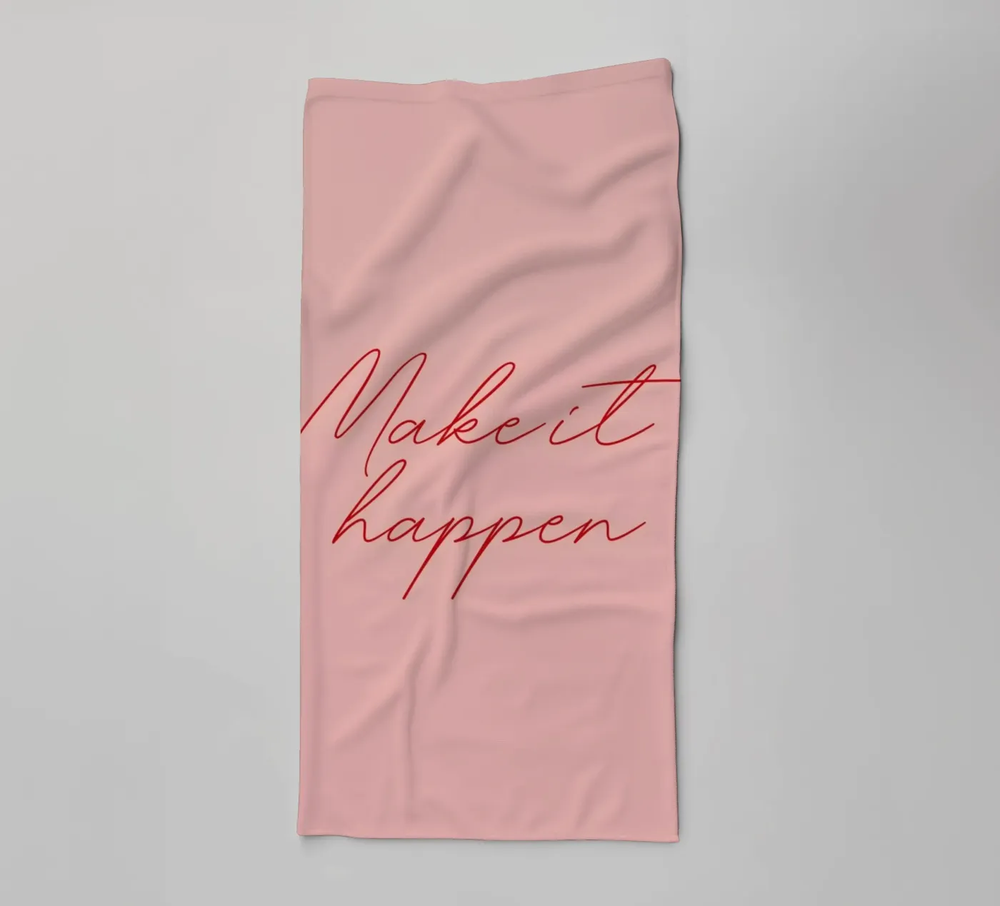 Make it Happen badhanddoek van daylight design studio