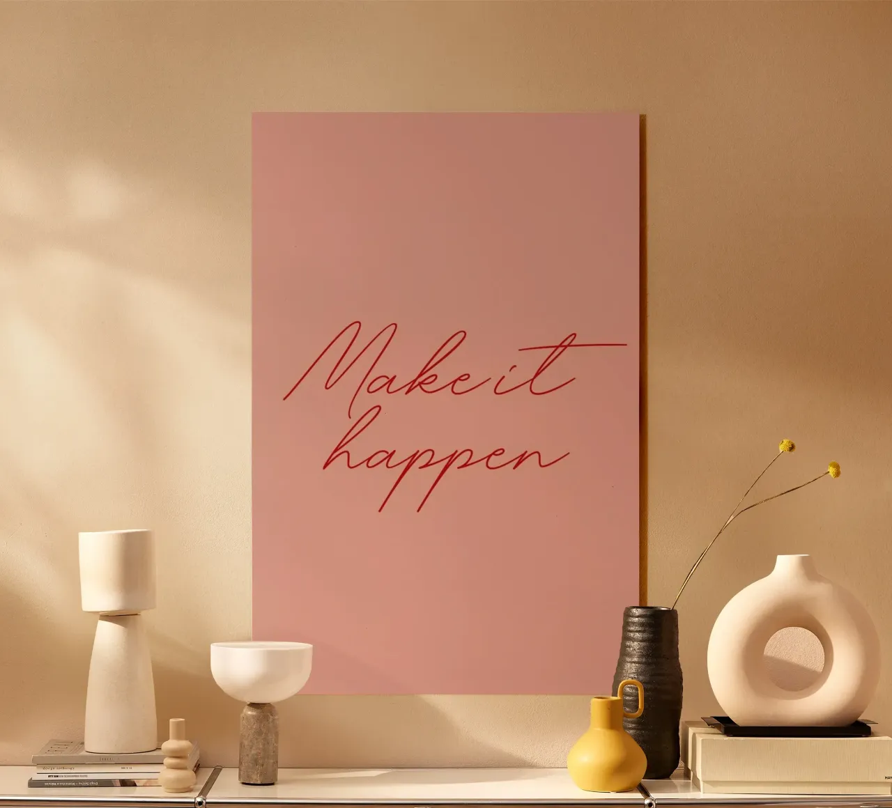 Make it Happen plexiglass da daylight design studio