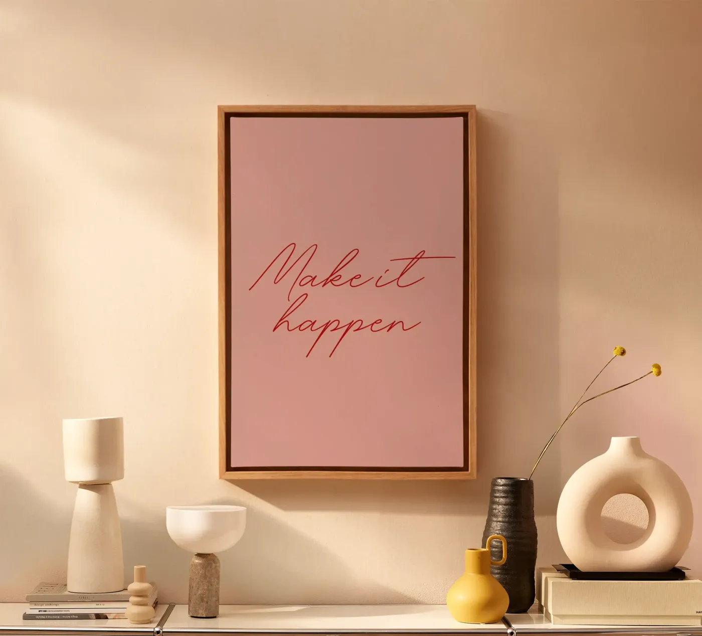 Make it Happen tela da daylight design studio