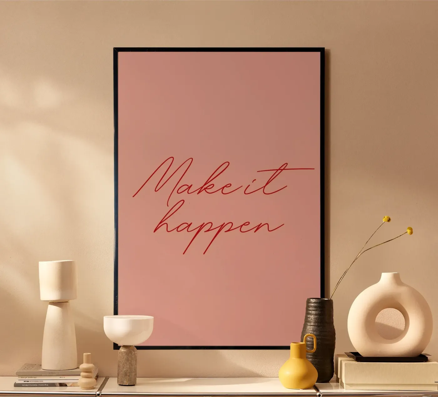 Make it Happen poster de daylight design studio