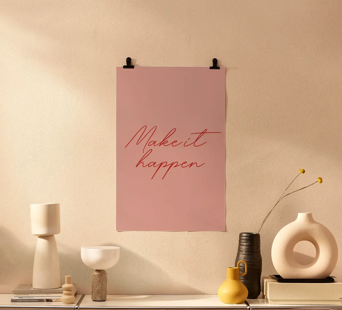 Make it Happen poster de daylight design studio