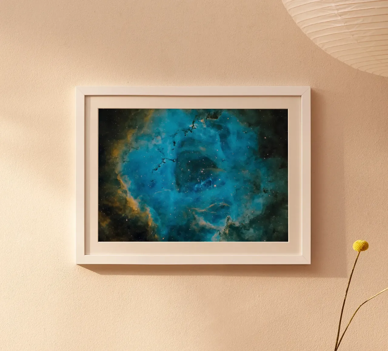 Notte magica poster con telaio in plastica da Ary