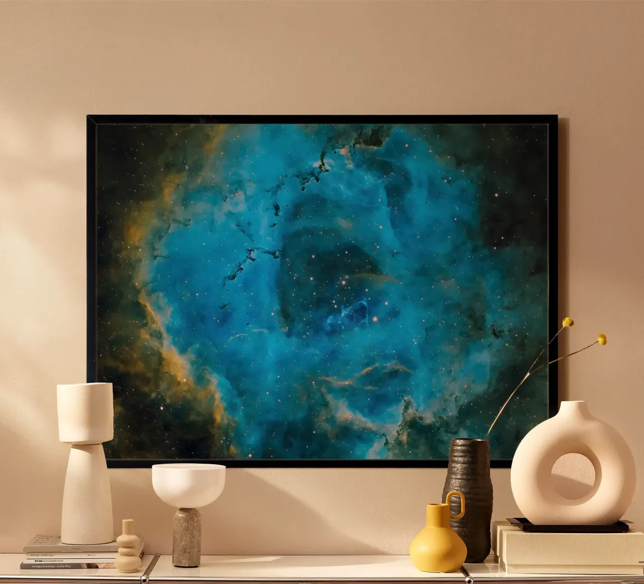 Notte magica poster con telaio in plastica da Ary