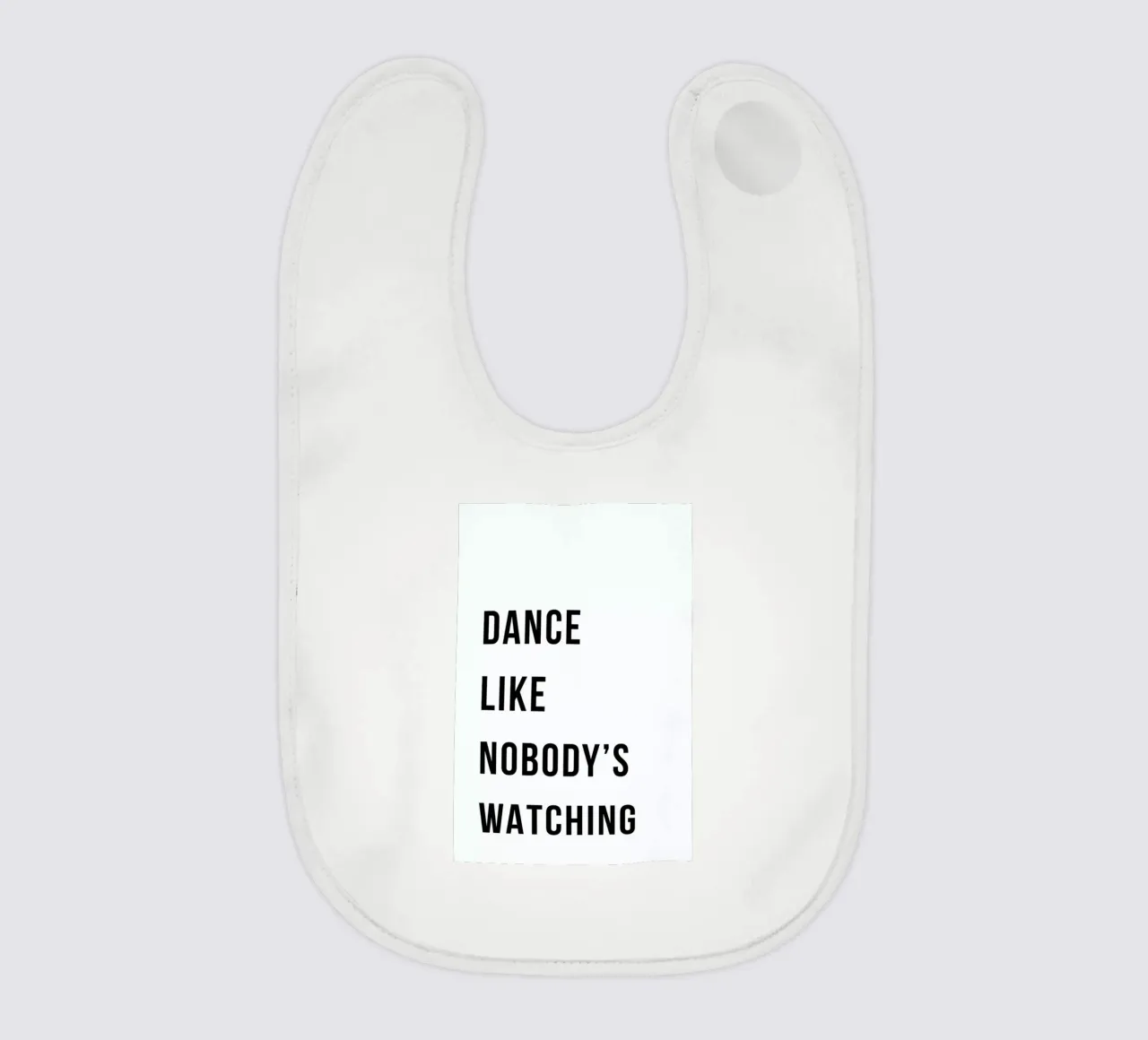 Dance - White baby slabbetje van Studio One