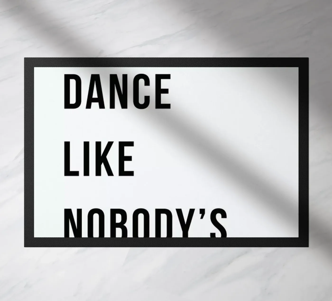 Dance - White deurmat van Studio One