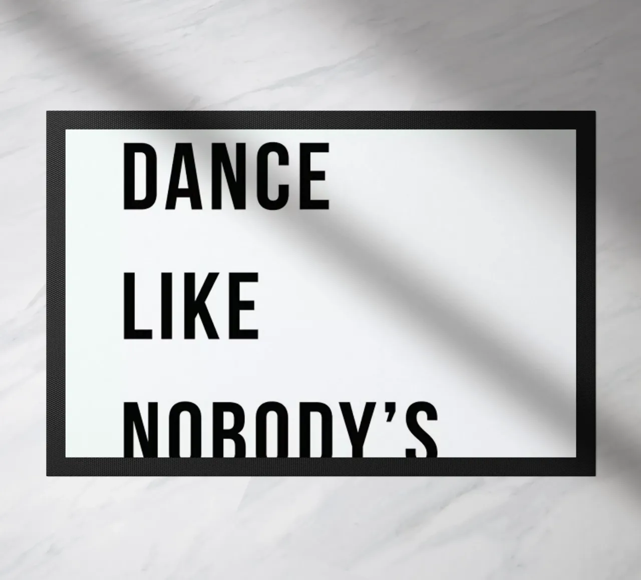 Dance - White deurmat van Studio One